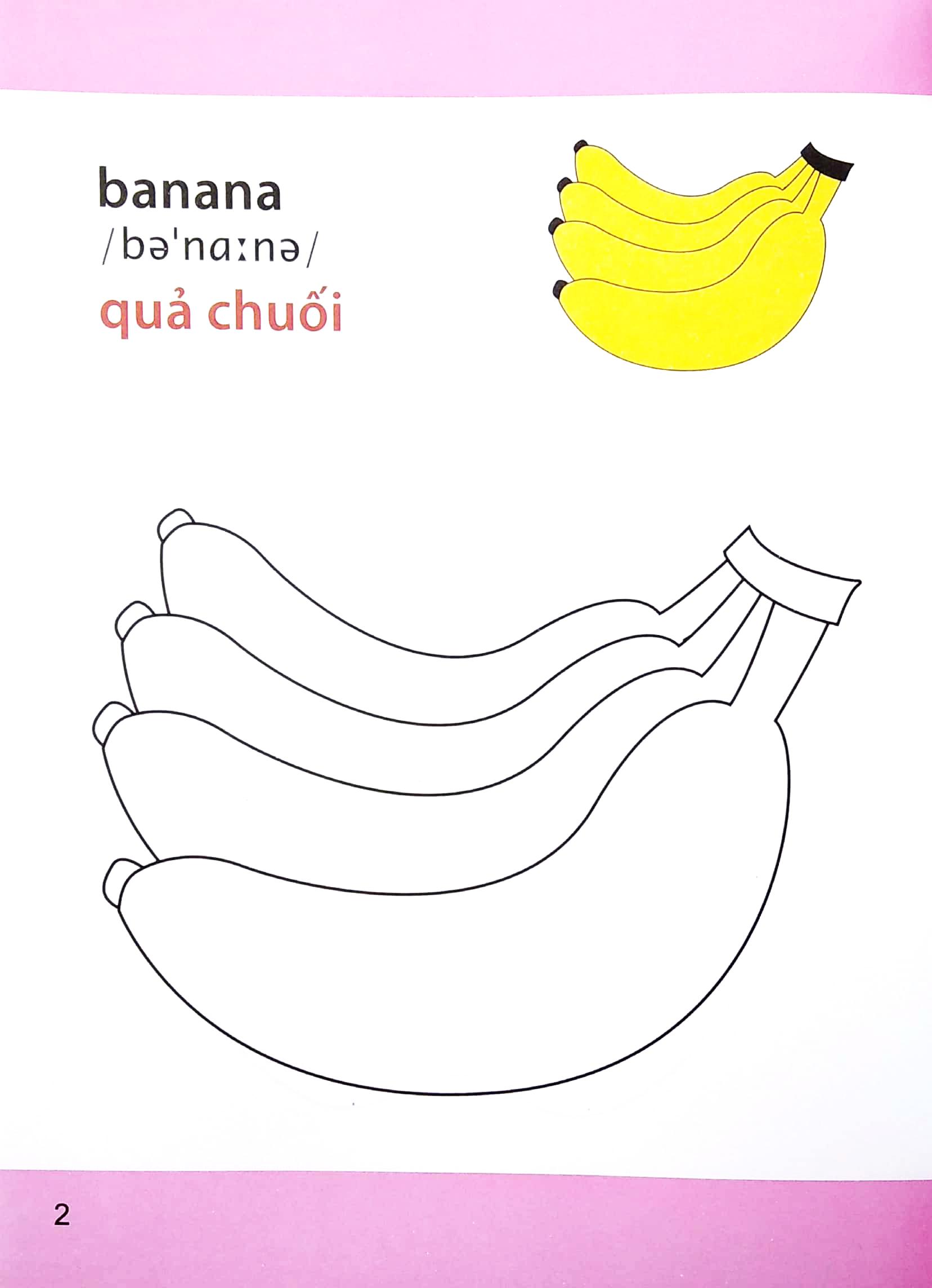 Giờ Học Tô Màu Của Bé - Trái Cây (Siêu Vui Nhộn - Siêu Bổ Ích)