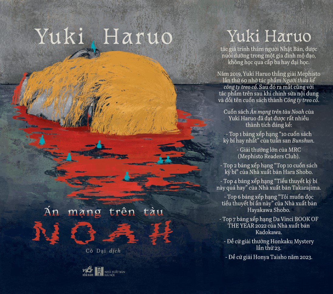 Sách - Án mạng trên tàu Noah (Yuki Haruo) (Nhã Nam Official)