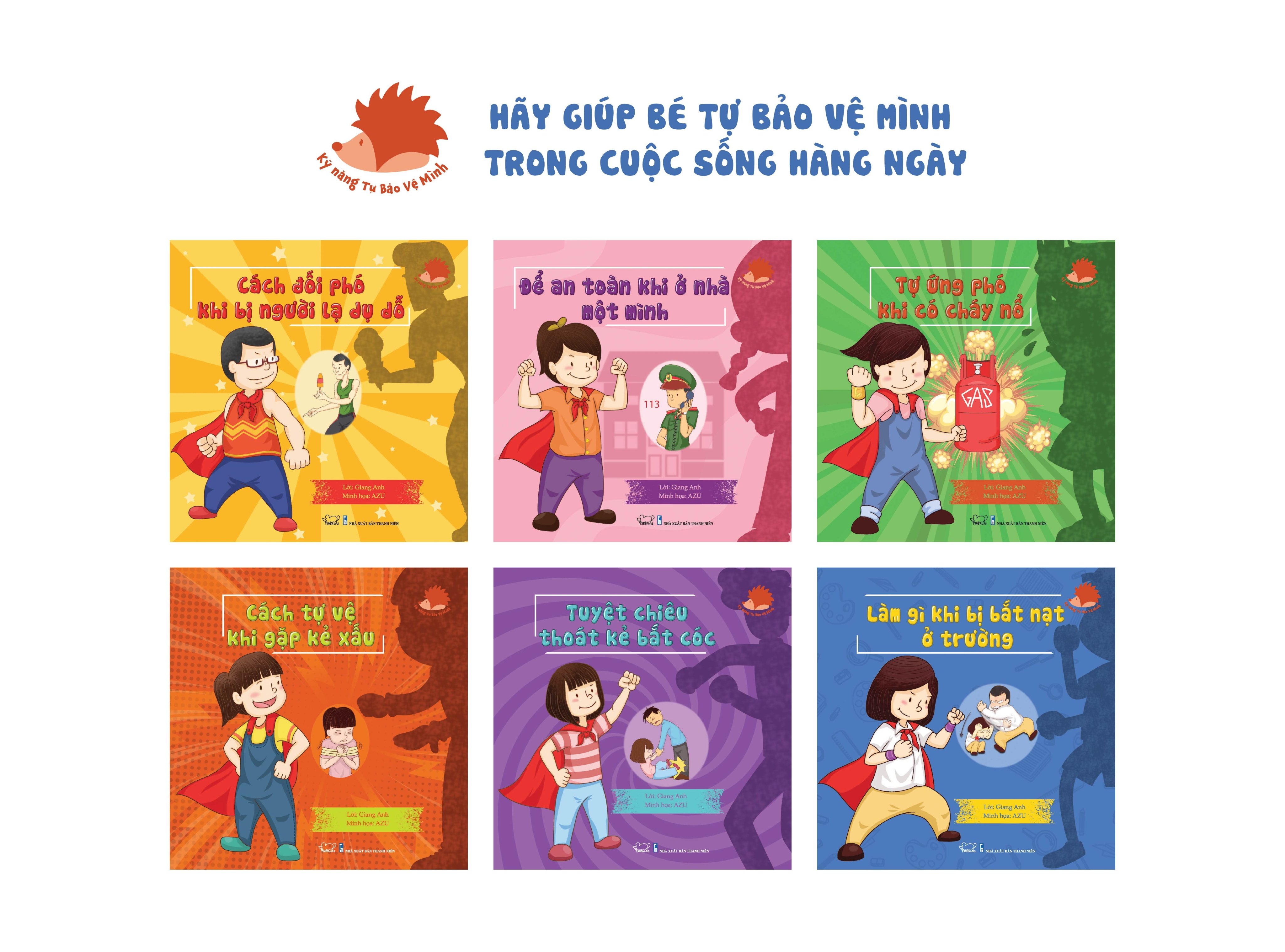 Sách Cho Bé - Tuyệt Chiêu Thoát Kẻ Bắt Cóc - Kĩ Năng Tự Bảo Vệ Mình - Phúc Minh Books