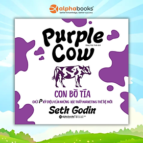 Purple Cow - Con Bò Tía (Tái bản năm 2023)
