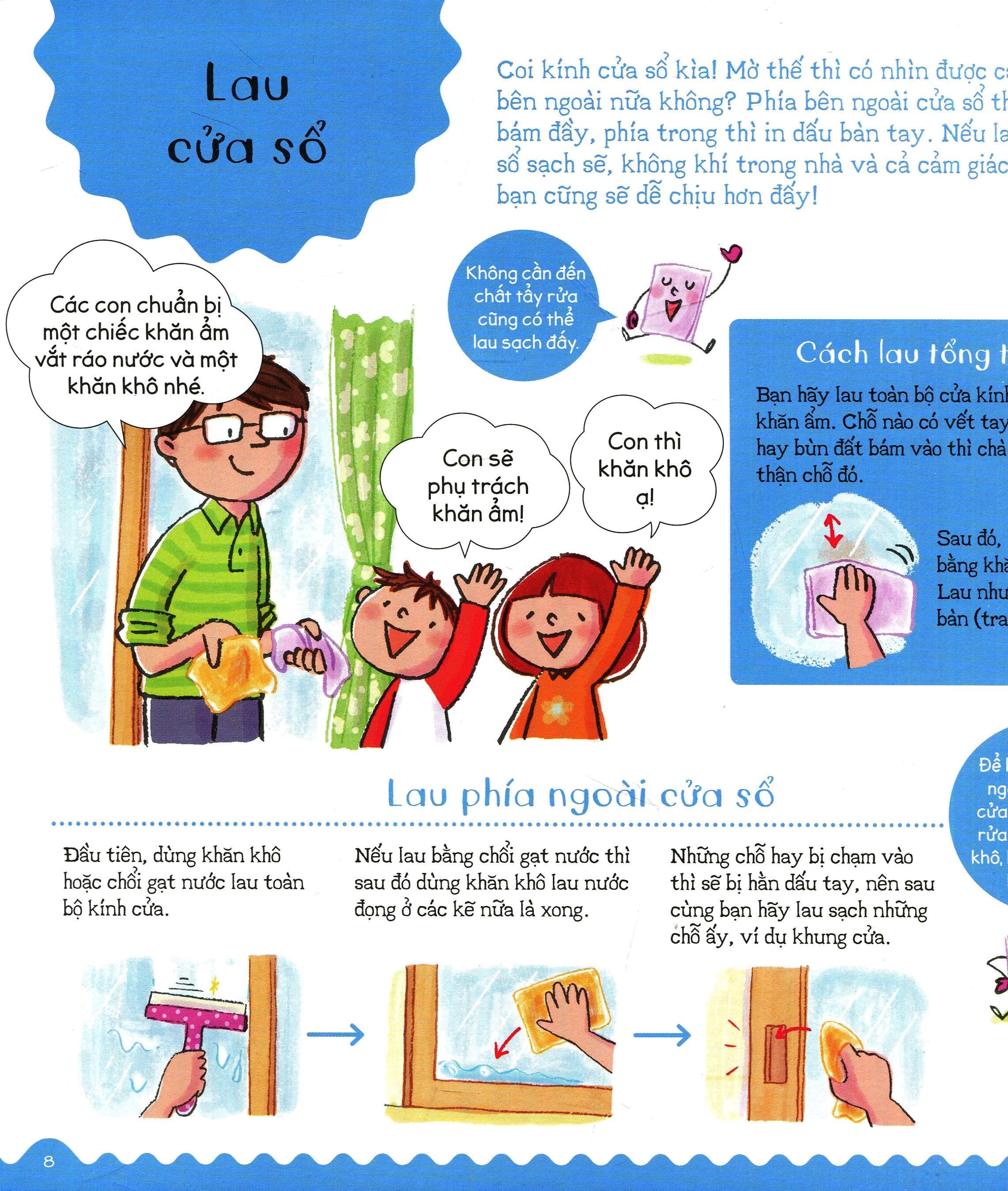 Em Làm Việc Nhà - Ehon Kỹ Năng Sống (Tái Bản 2020)