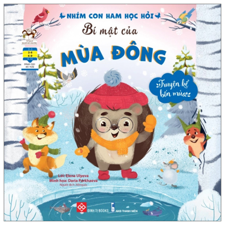 Combo (4 tập): Truyện kể bốn mùa - Nhím con ham học hỏi