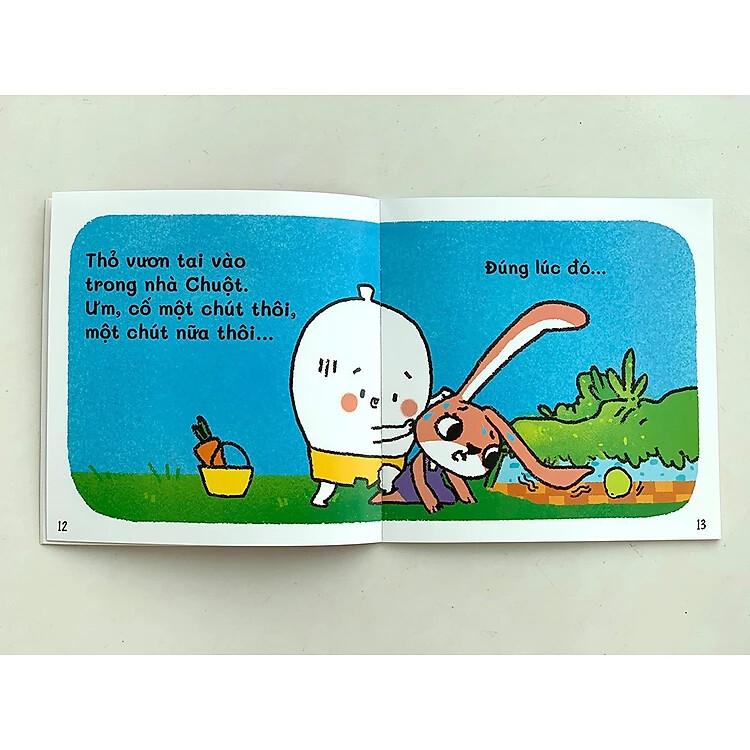 Sách Ehon Kỹ Năng Sống Bé Tự Tin Giao Tiếp - Lời Động Viên Cố Chút Nữa