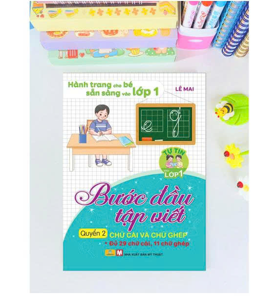 Combo 2 cuốn Bước đầu tập viết