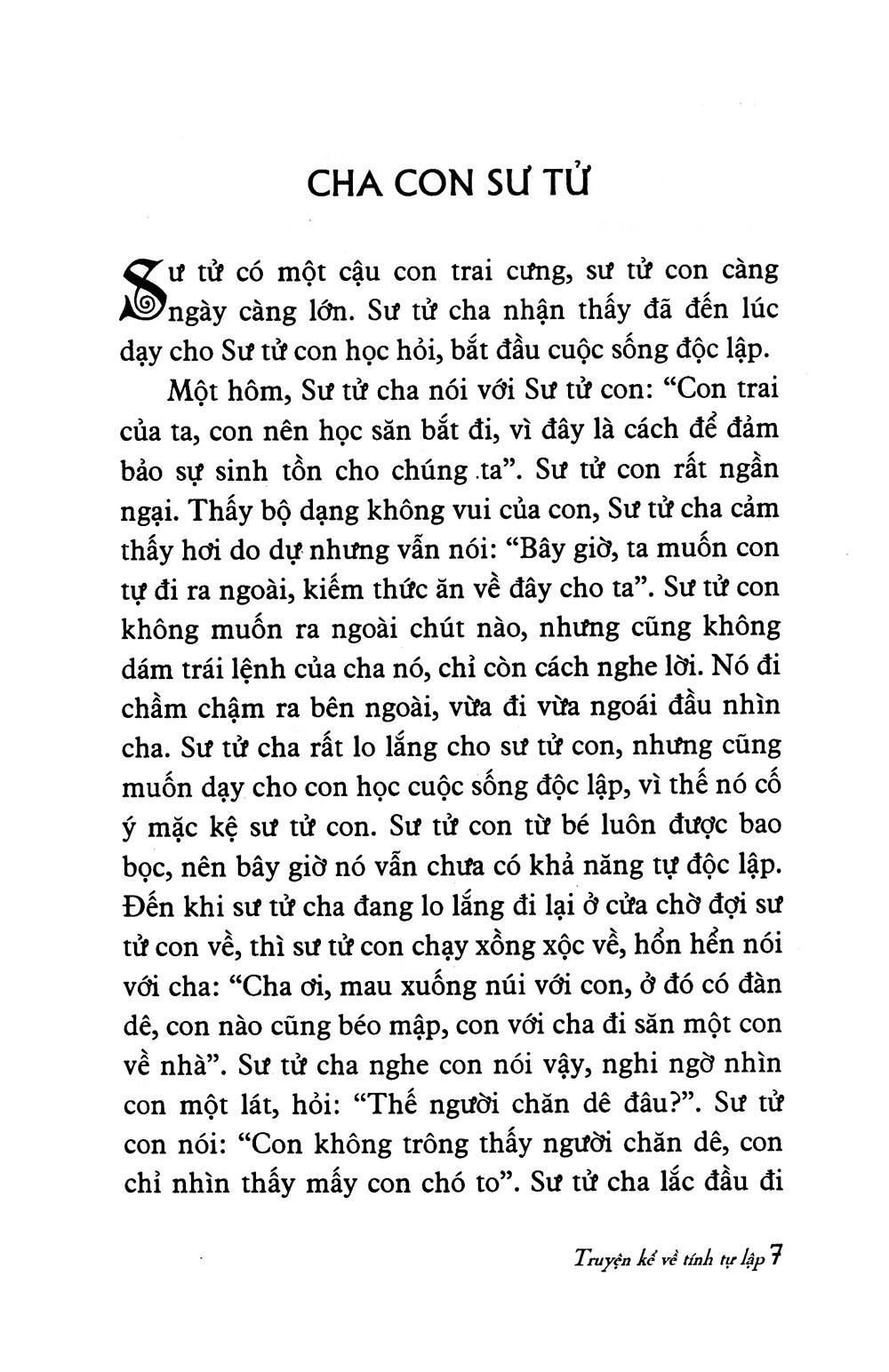 Truyện kể về: Tính tự lập (tái bản)