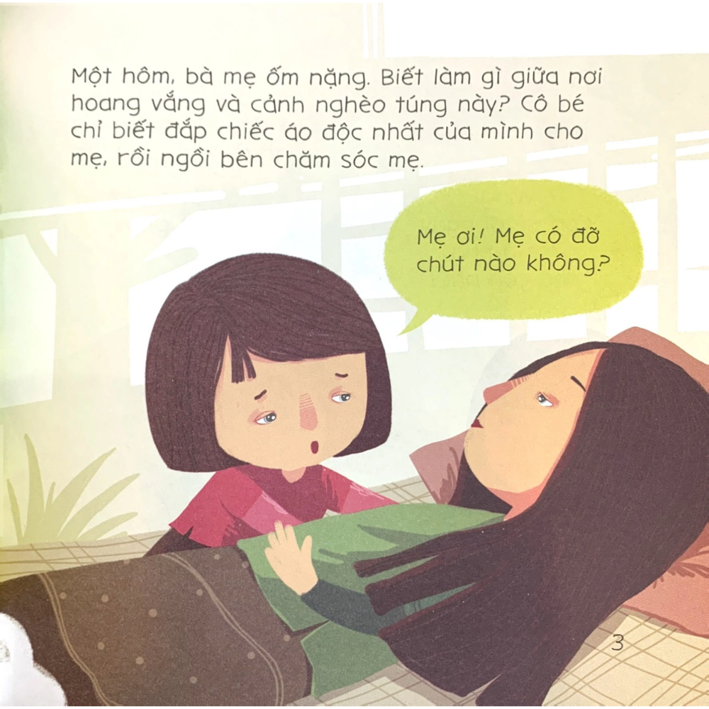 Bé Tập Kể Chuyện - Bông Hoa Cúc Trắng