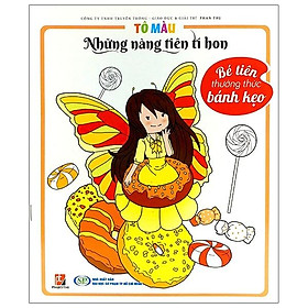 Tô Màu Những Nàng Tiên Tí Hon - Bé Tiên Thưởng Thức Bánh Kẹo