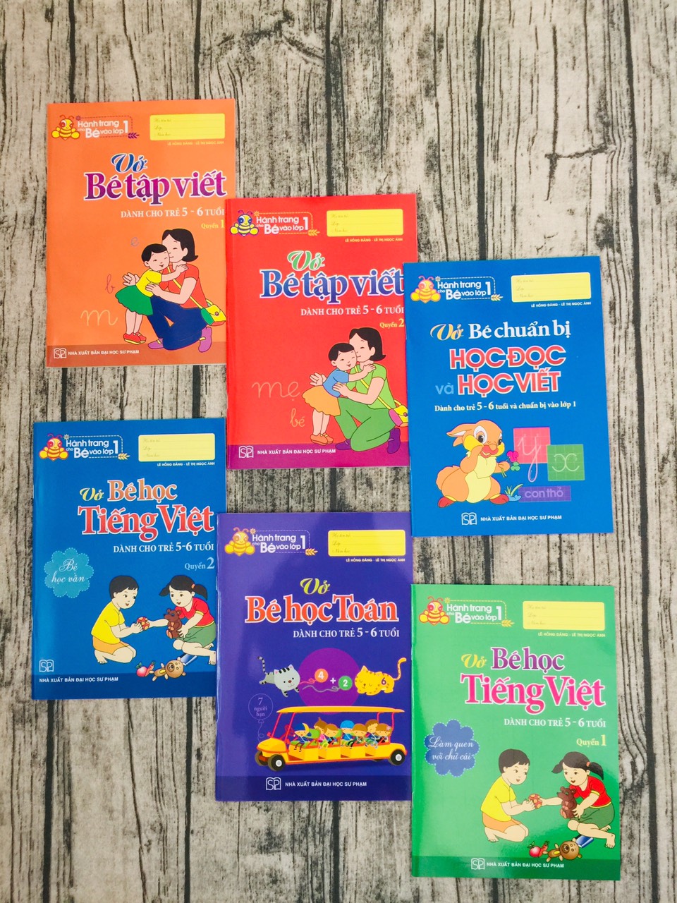 Hành Trang Cho Bé Vào Lớp Một - Túi 6 Cuốn