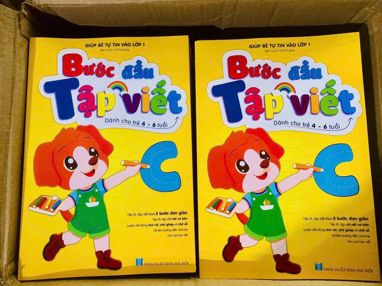 Sách- Bước Đầu Tập Viết dành cho bé 4-6 tuổi (Giúp bé tự tin vào lớp 1)