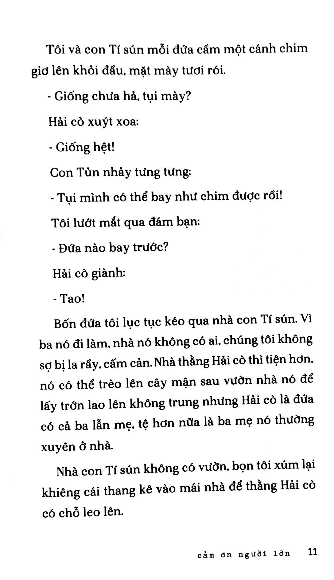 Cảm Ơn Người Lớn (Đ)