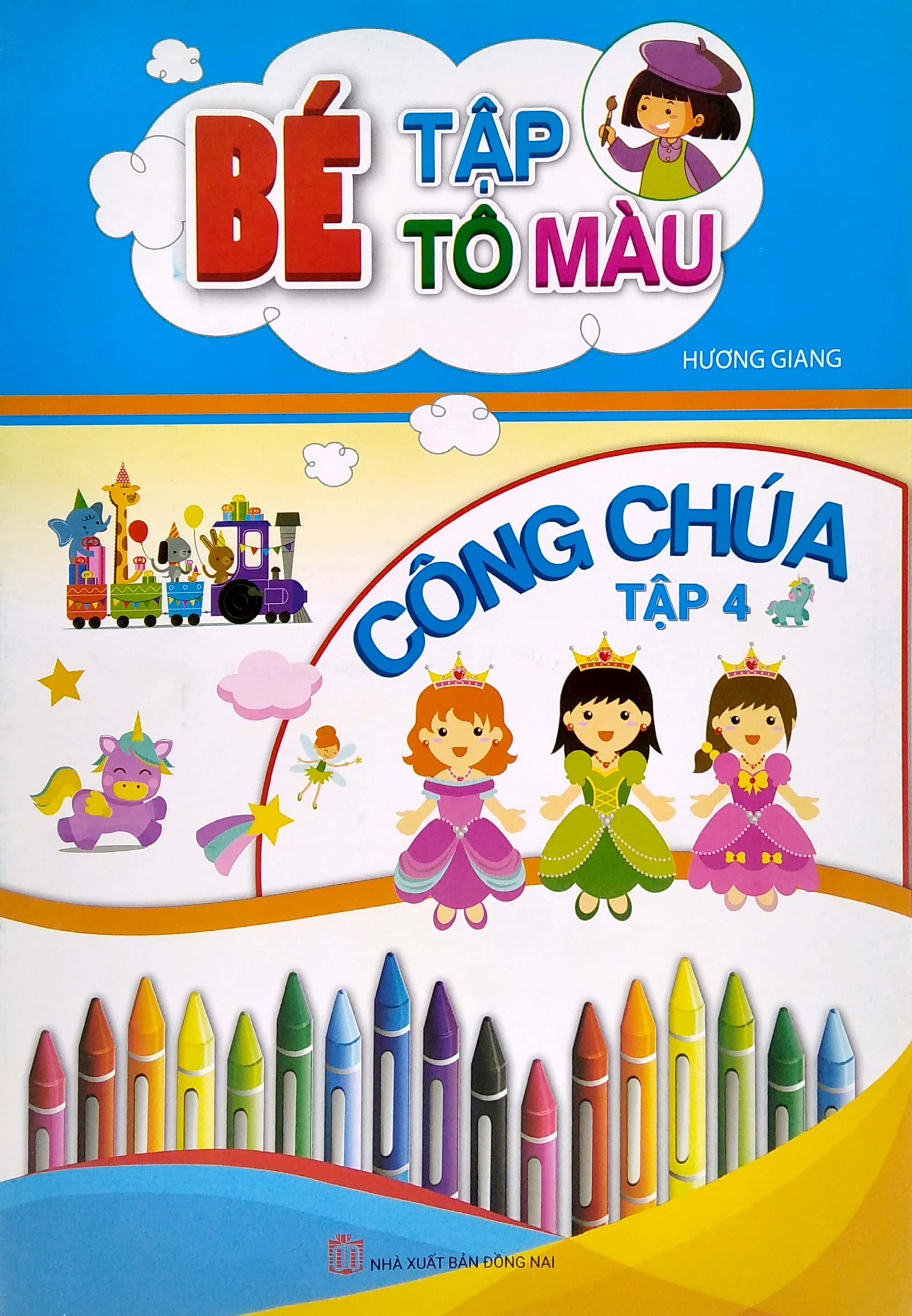 Bé Tập Tô Màu Công Chúa (Tập 4)