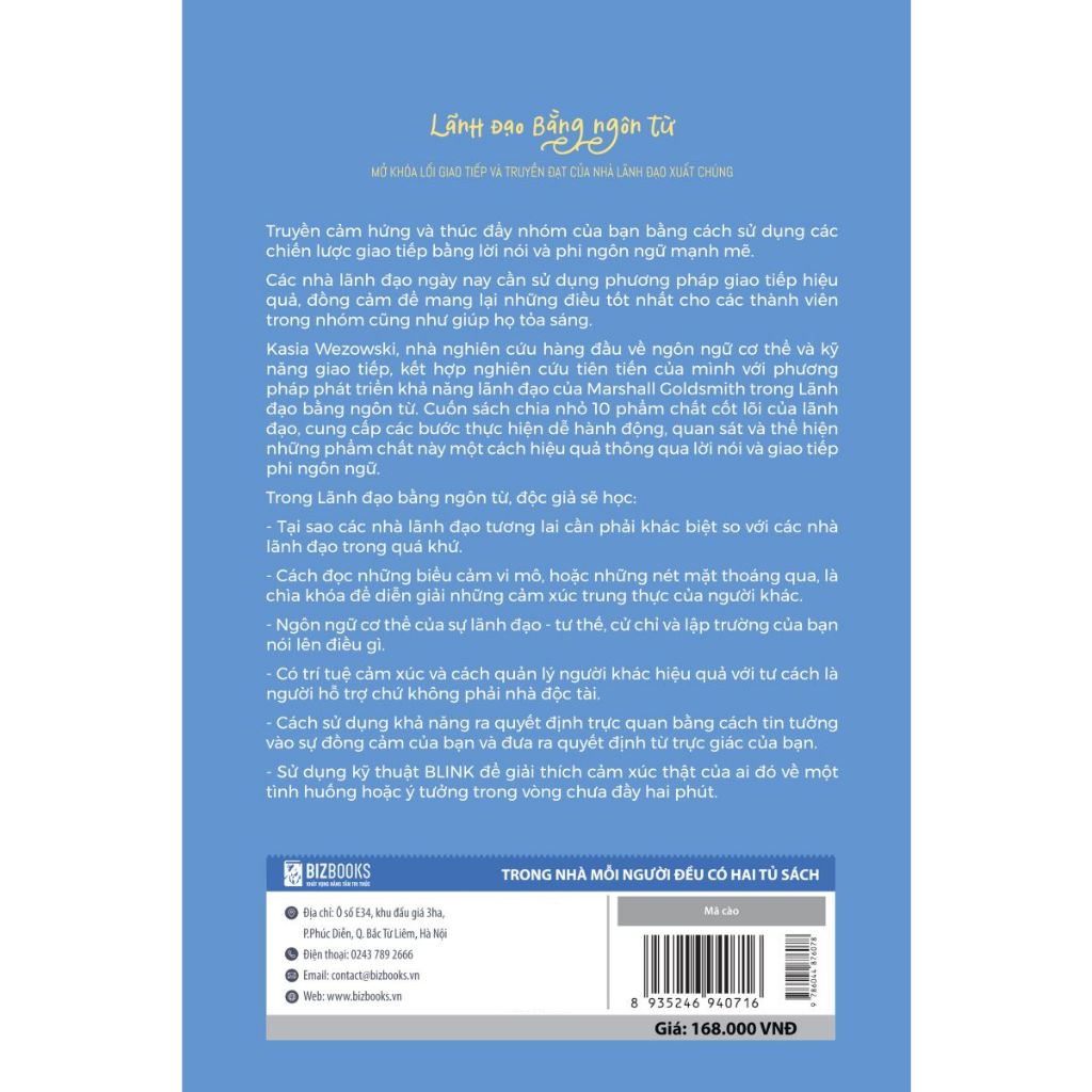 lãnh đạo bằng ngôn từ - Bản Quyền