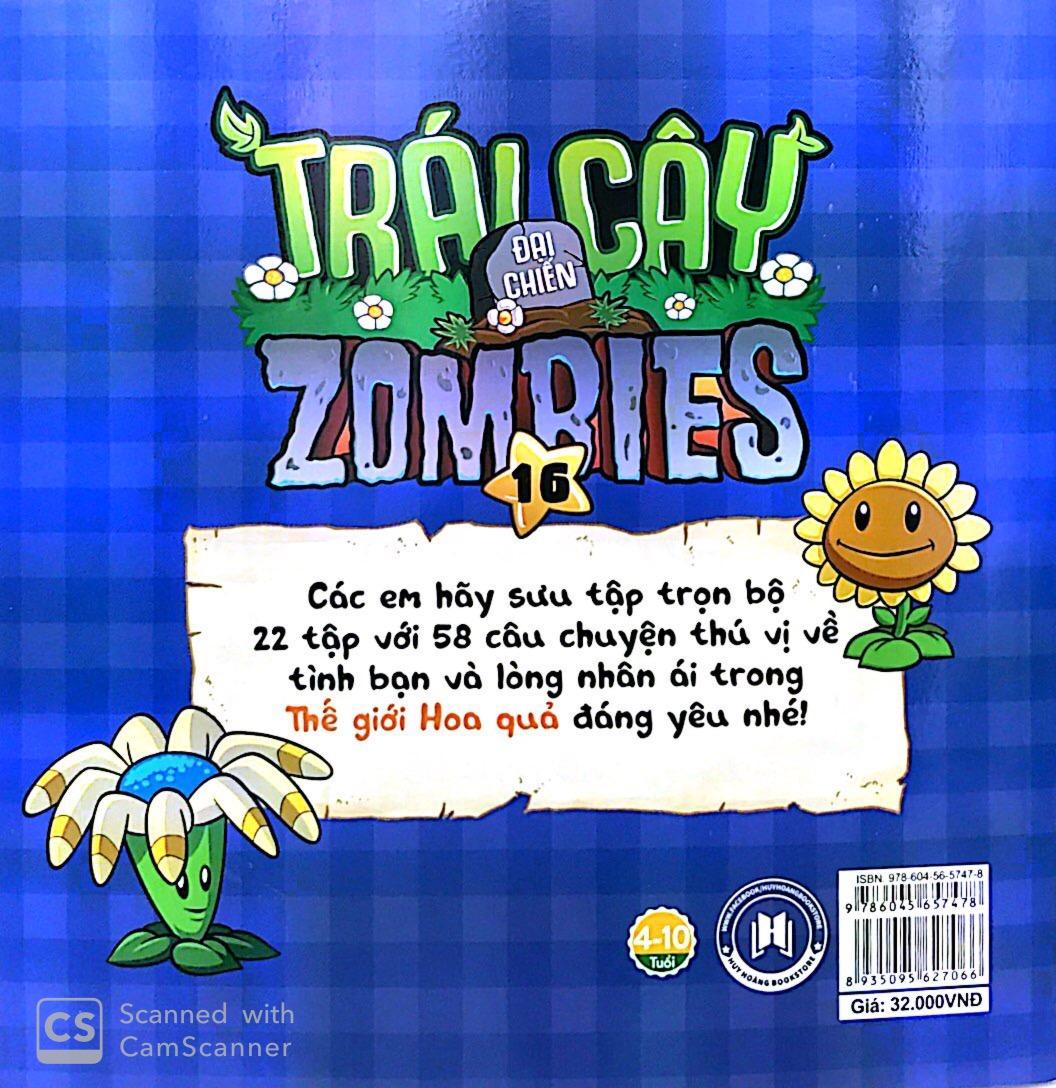 Trái Cây Đại Chiến Zombie - Tập 16: Ai Cập Thần Bí (Tái Bản)