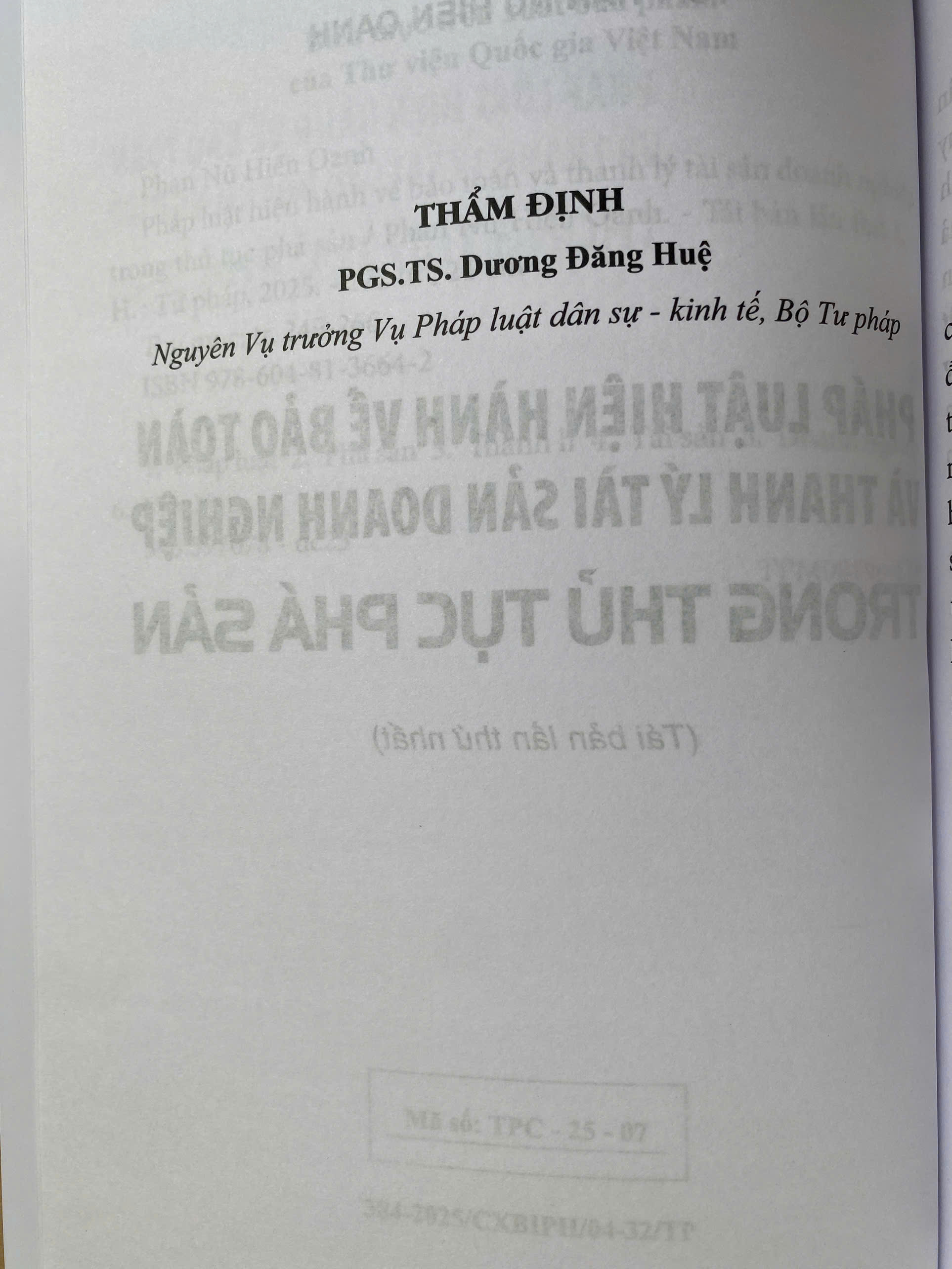 Pháp Luật Hiện Hành Về Bảo Toàn Và Thanh Lý Tài Sản Doanh Nghiệp Trong Thủ Tục Phá Sản