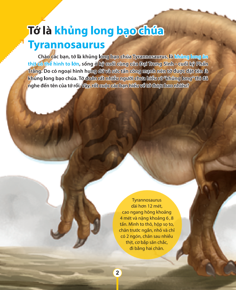 Kiến Thức Về Khủng Long-Khủng Long Tyrannosaurus Rex Tại Sao Được Gọi Là Bạo Chúa ? Tấn Công Và Phòng Thủ Của Khủng Long
