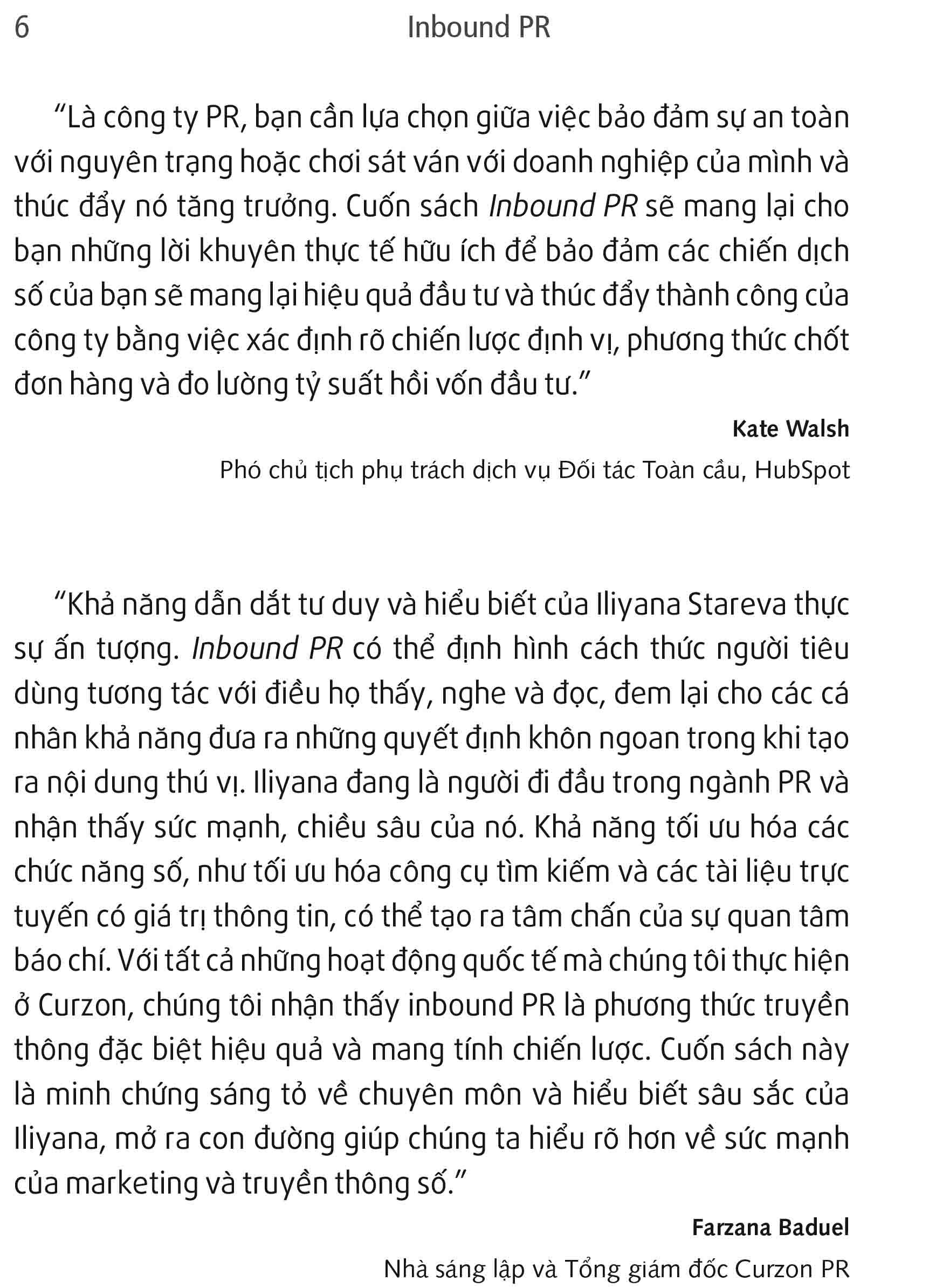 Inbound PR - Dịch Chuyển Hoạt Động Theo Mô Hình Inbound