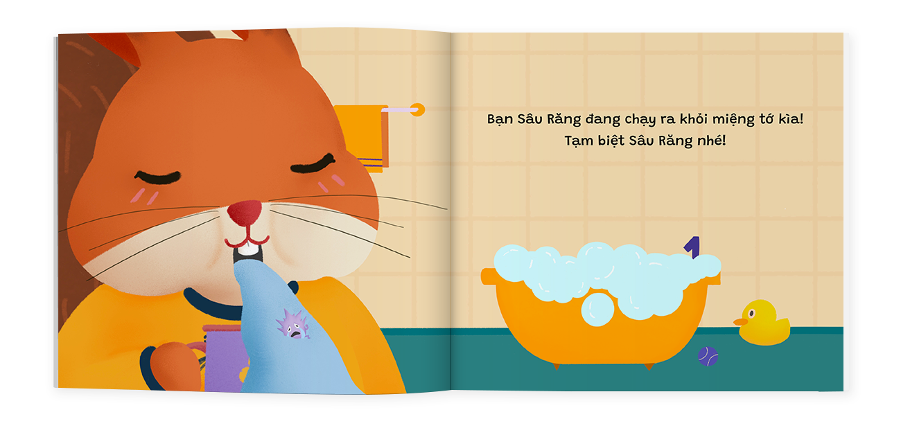 Sách Ehon Kỹ Năng Sống Để Con Yêu Tự Lập - Cùng Đánh Răng Nào