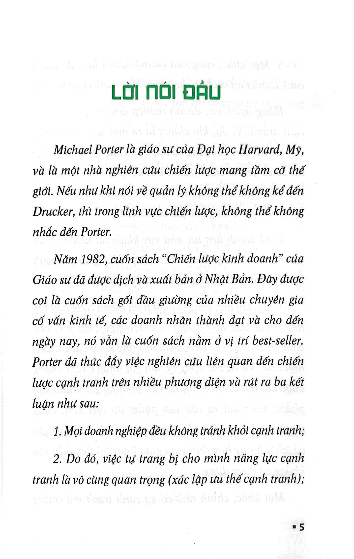 Một Phút Với Michael Porter