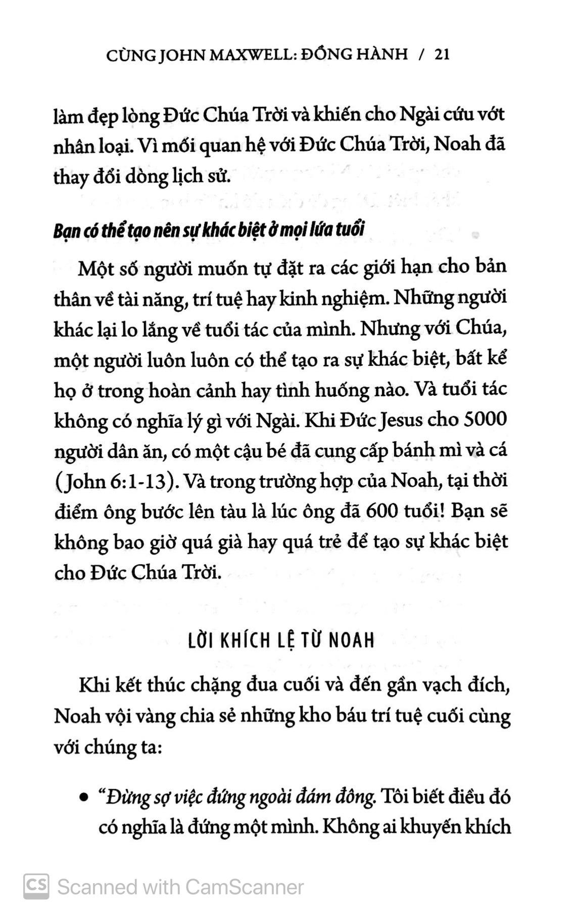 Cùng John Maxwell Đồng Hành ( Đồng Hành Cùng Vĩ Nhân (Tái Bản) )
