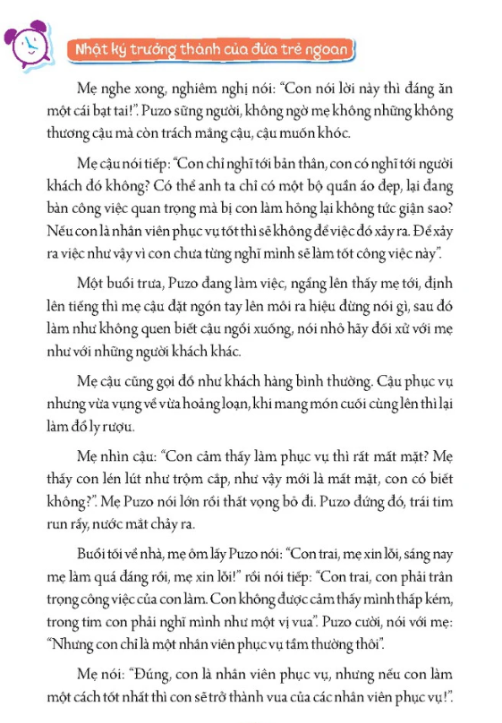 Nhật Ký Trưởng Thành Cúa Đứa Trẻ Ngoan - Cha Mẹ Không Phải Người Đầy Tớ Của Tôi (Tái Bản)