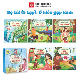 Sách - Bộ túi: Truyện cổ tích Việt Nam (Song ngữ Việt-Anh) - Đinh Tị Books