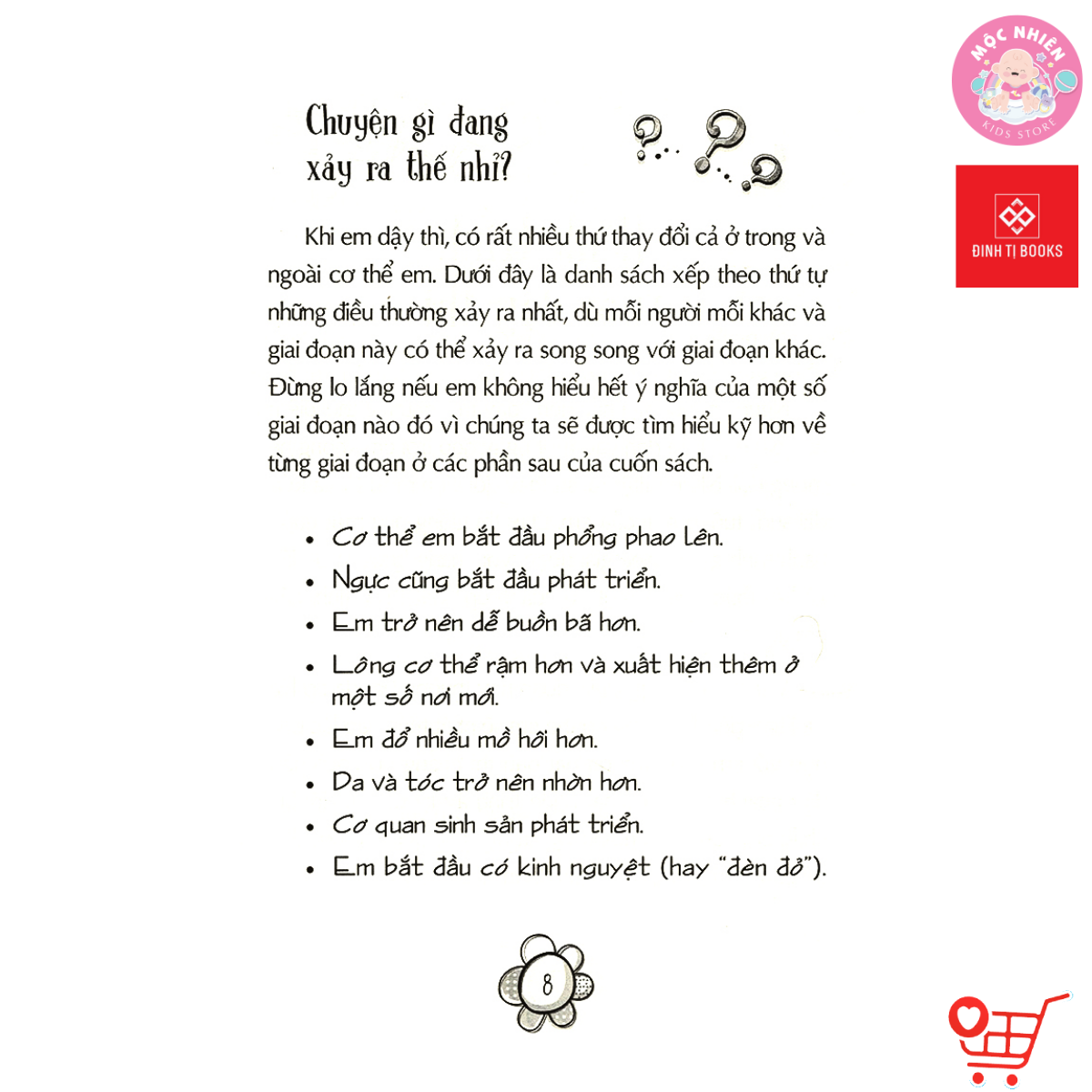 Sách - Tuổi dậy thì - Từ "Cậu bé" đến "Anh chàng" và Từ "Cô bé" đến "Cô nàng" - cho bé 9 tuổi trở lên - Đinh Tị Books