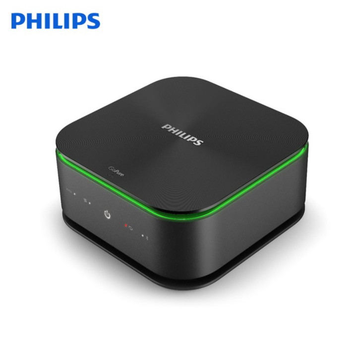 Máy lọc không khí, khử mùi trên xe ô tô cao cấp nhãn hiệu Philips GP9101 cảm biến chất lượng không khí 6 màu AQI, điều khiển từ xa bằng App điện thoại - Hàng nhập khẩu