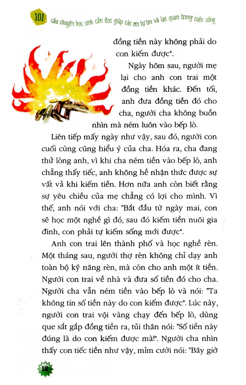 Kỹ Năng Sống - 101 Câu Chuyện Học Sinh Cần Đọc Giúp Các Em Tự Tin Và Lạc Quan Trong Cuộc Sống