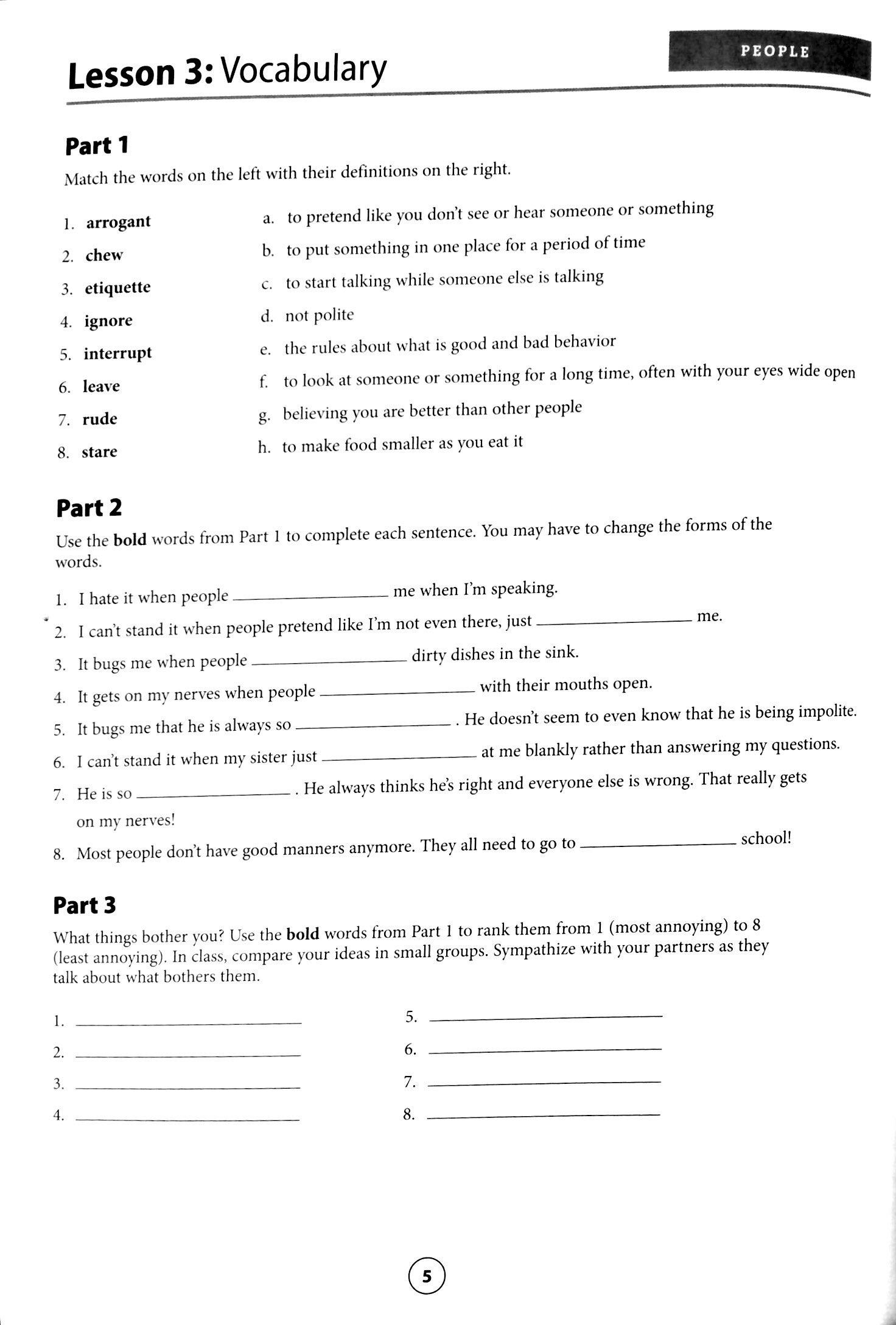 Speak Now 4 Workbook