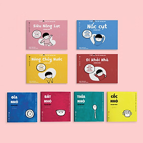 Combo 2 bộ Ehon Đồ vật quanh bé và Taku - Cậu bé mộng mơ - Ehon cho bé 2-6 tuổi