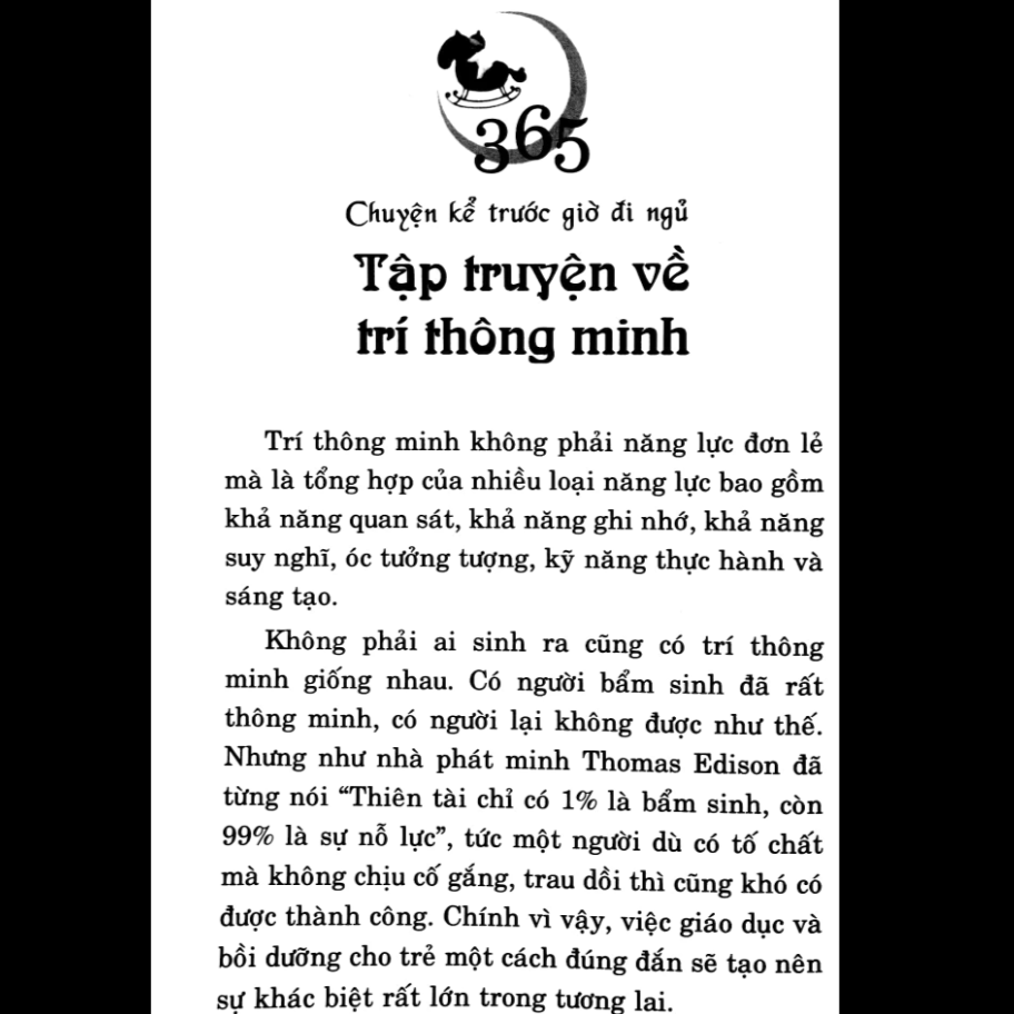 365 Chuyện Kể Trước Giờ Đi Ngủ - Những Câu Chuyện Phát Triển Chỉ Số Thông Minh IQ 2