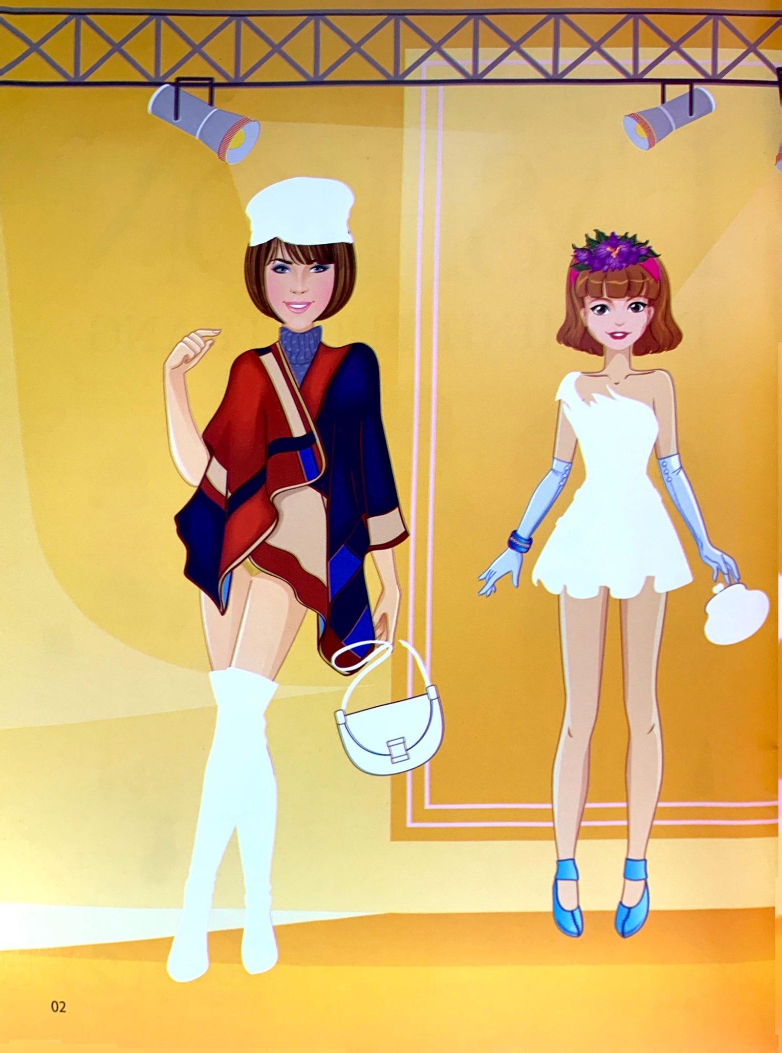 Sticker Fashion - Dán Hình Thời Trang - Tập 2