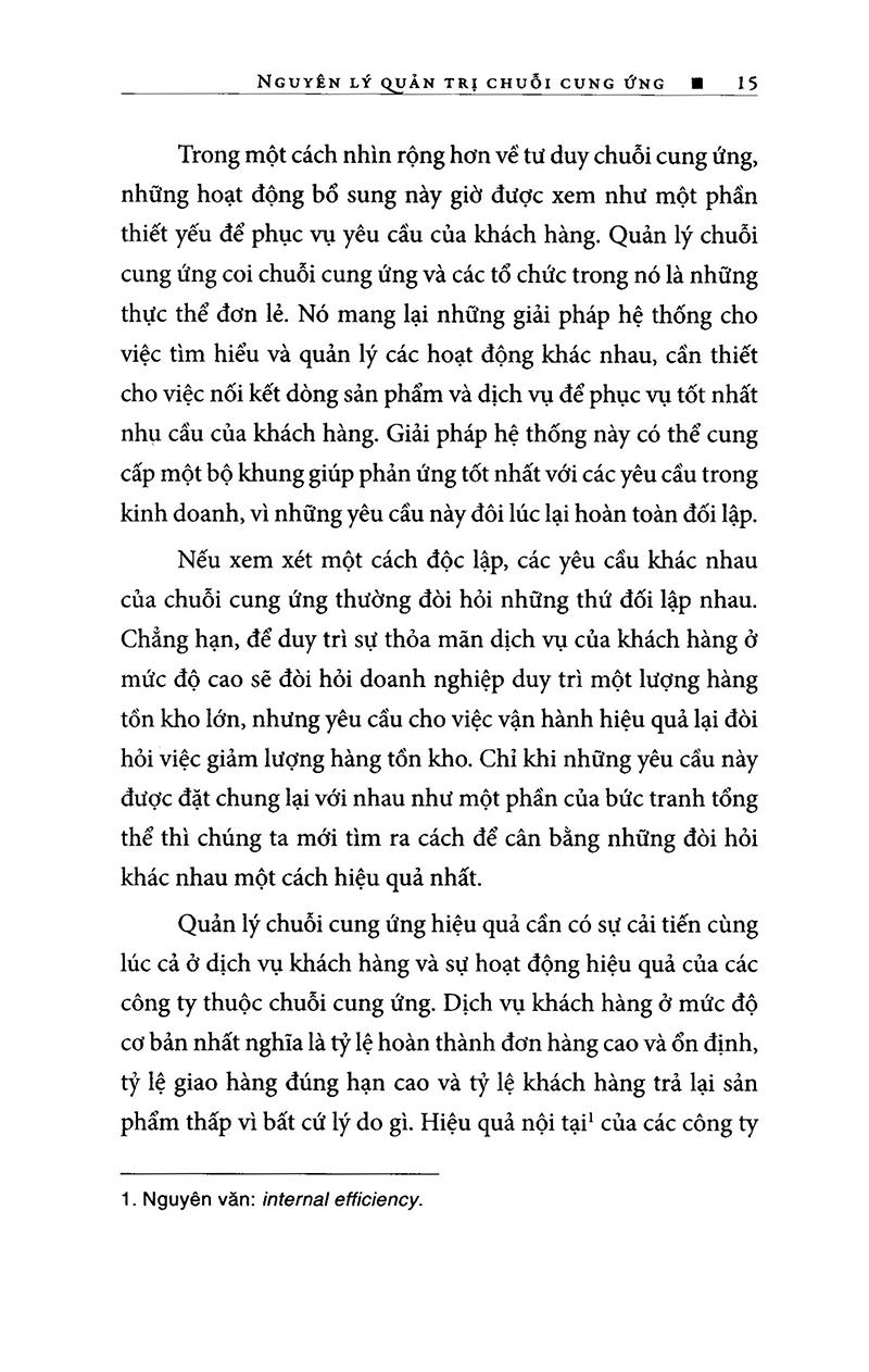 Nguyên Lý Quản Trị Chuỗi Cung Ứng