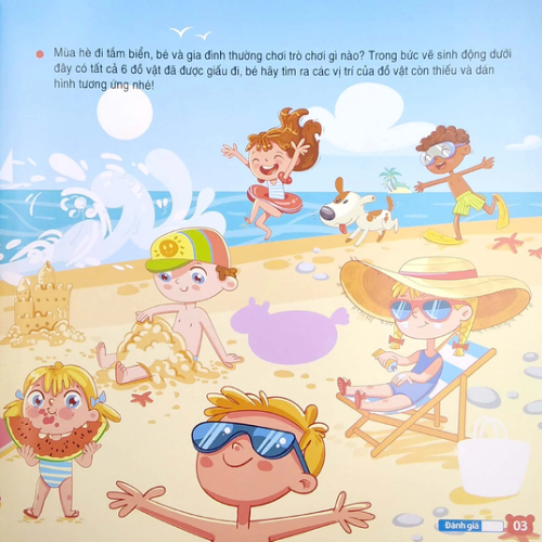 Bộ Sưu Tập 200 Sticker - Bé Làm Quen Với Môn Toán