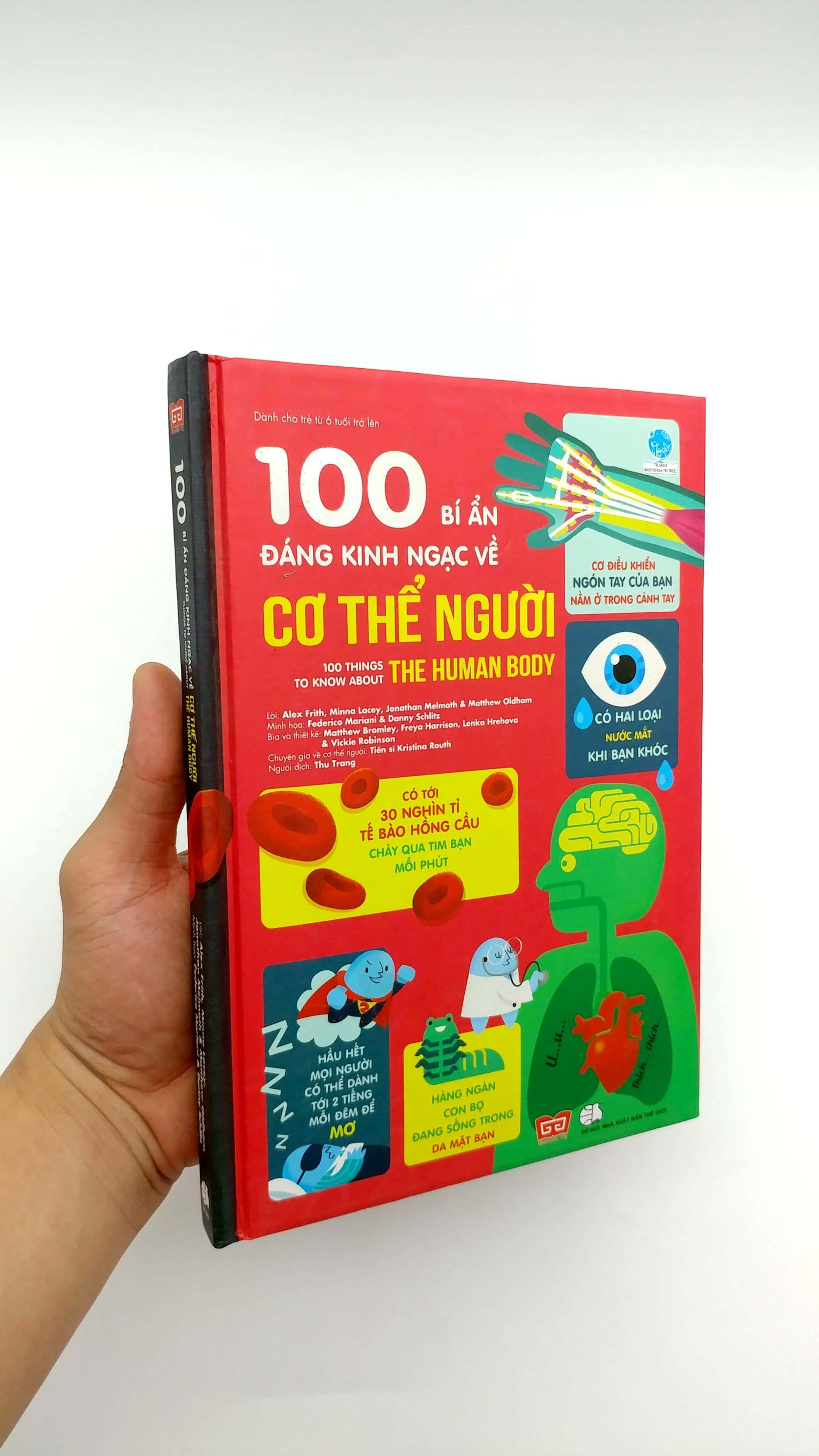 100 Bí Ẩn Đáng Kinh Ngạc Về Cơ Thể Người (USBORNE - 100 Things To Know About The Human Body)