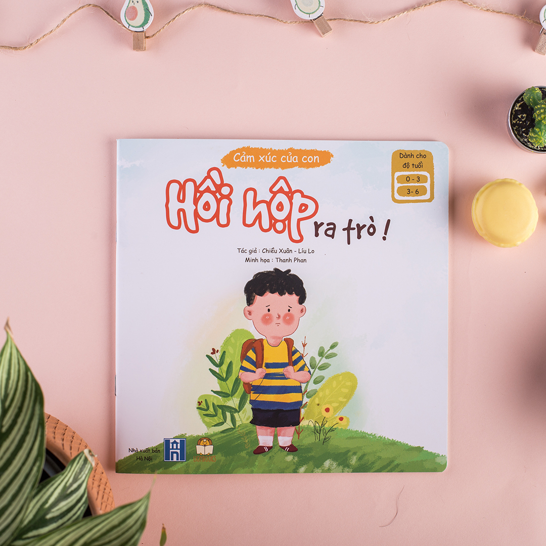 Set 4 Cuốn Cảm Xúc Của Con (2 Cuốn Thơ - 2 Cuốn Truyện Kể) - Sách Đọc To Cho Bé 0-3-4-5-6 Tuổi