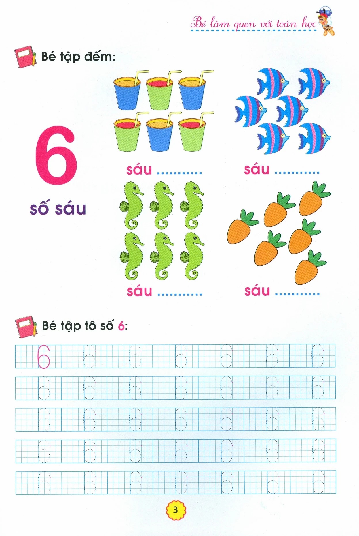 Chuẩn bị cho bé vào lớp 1 - Bé làm quen với toán học Q4