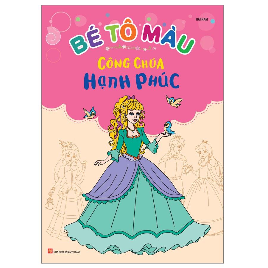 Túi Bé Tô Màu Công Chúa ( 6 Cuốn ) - Bản Quyền