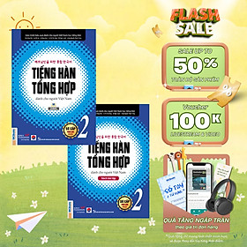 Sách Tiếng Hàn Tổng Hợp Dành Cho Người Việt Nam sơ cấp 2 bài học + bài tập ( đen trắng ) Mcbooks