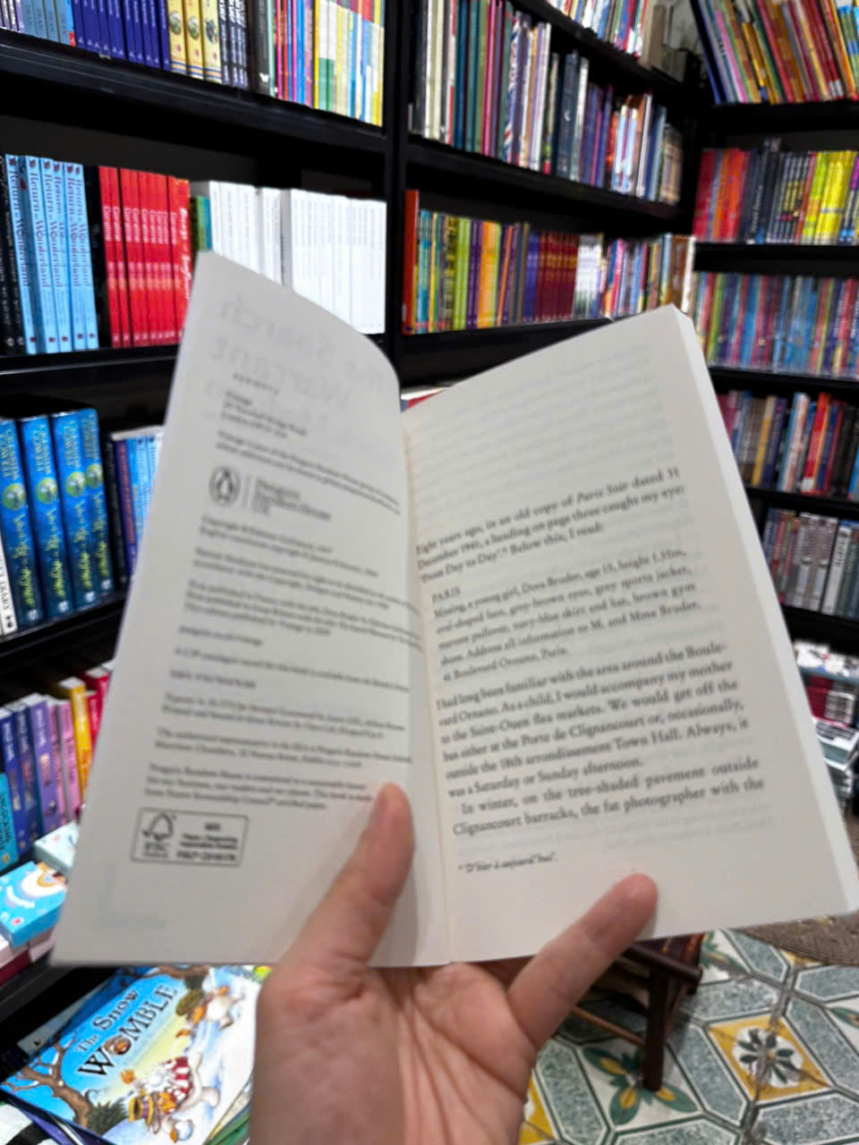 Sách - The Search Warrant by Patrick Modiano - Vintage Classics - Sách Ngoại Văn