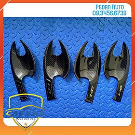 Ốp Tay Hõm Cửa Xe Mazda CX5. CX-5 2018 2019 2020 2021 vân Carbon.