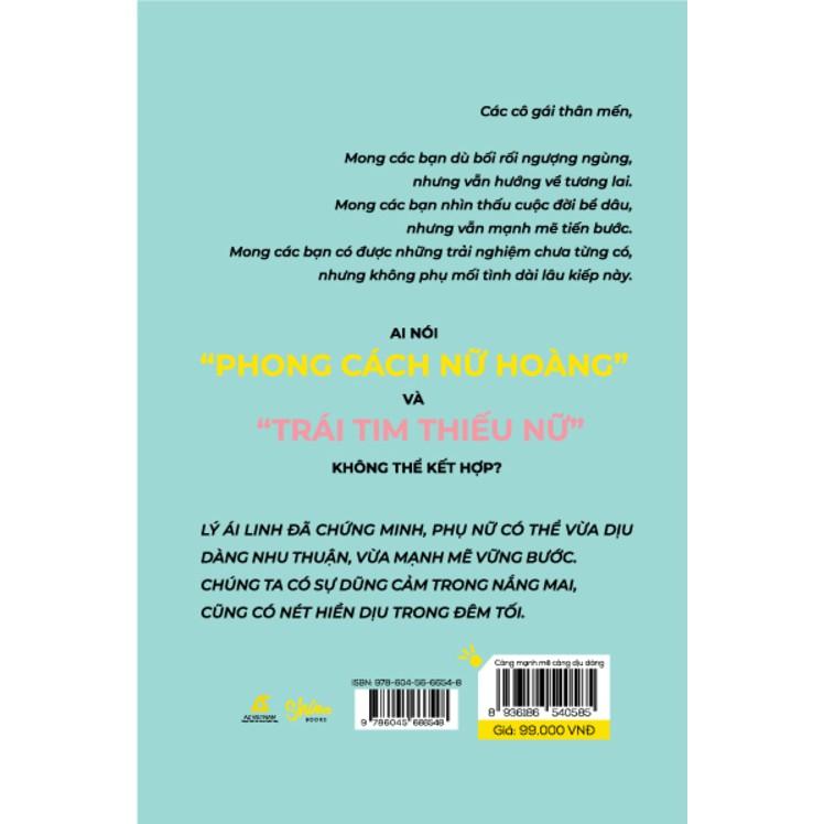 Sách - Càng mạnh mẽ, càng dịu dàng (tặng kèm bookmark)