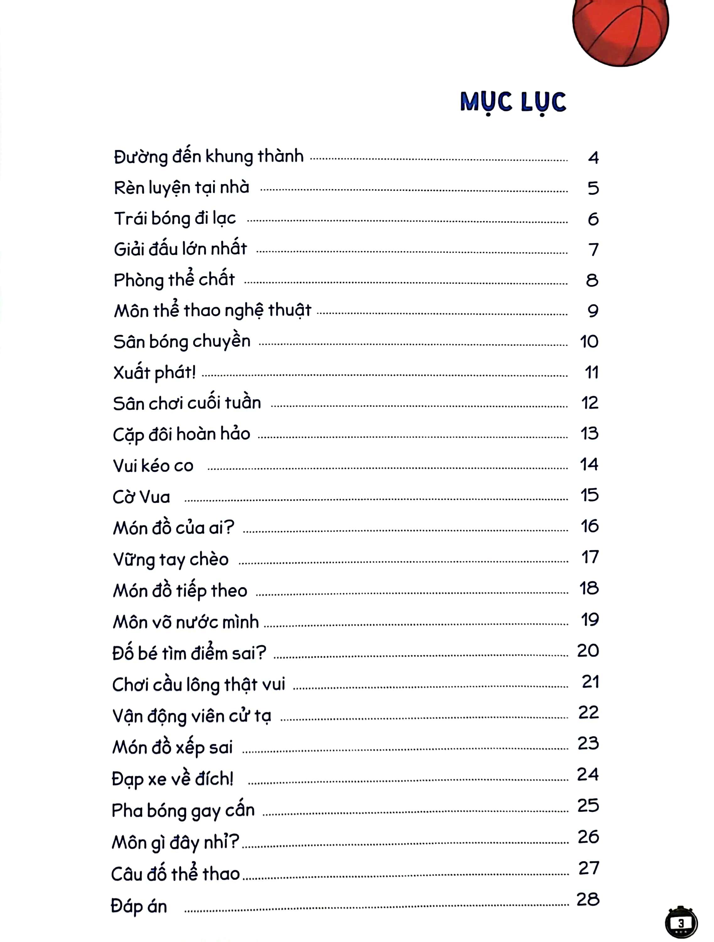 Cùng Bé Rèn Tư Duy - Chủ Đề: Thể Thao