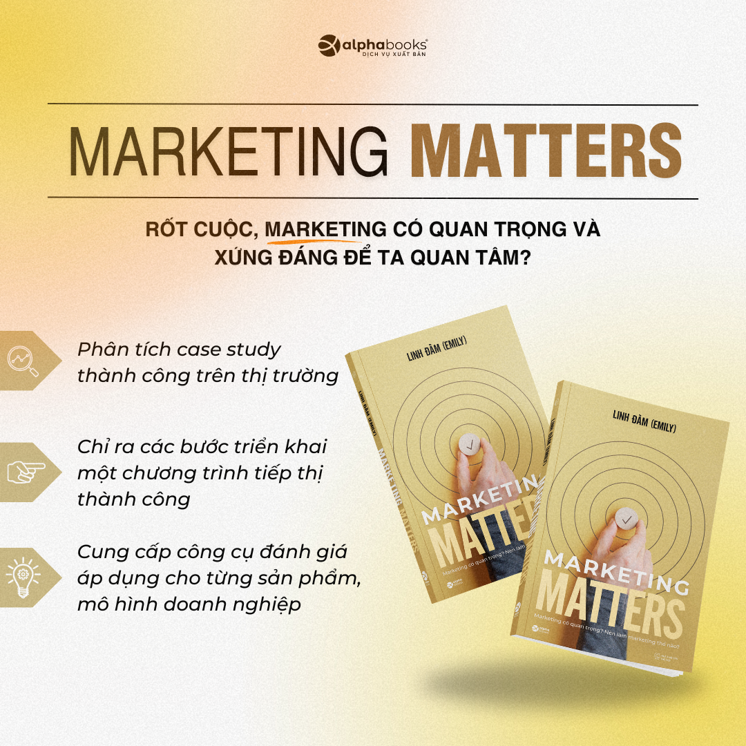 Marketing Matters - Marketing Có Quan Trọng? Nên Làm Marketing Thế Nào? - Linh Đàm (Emily)