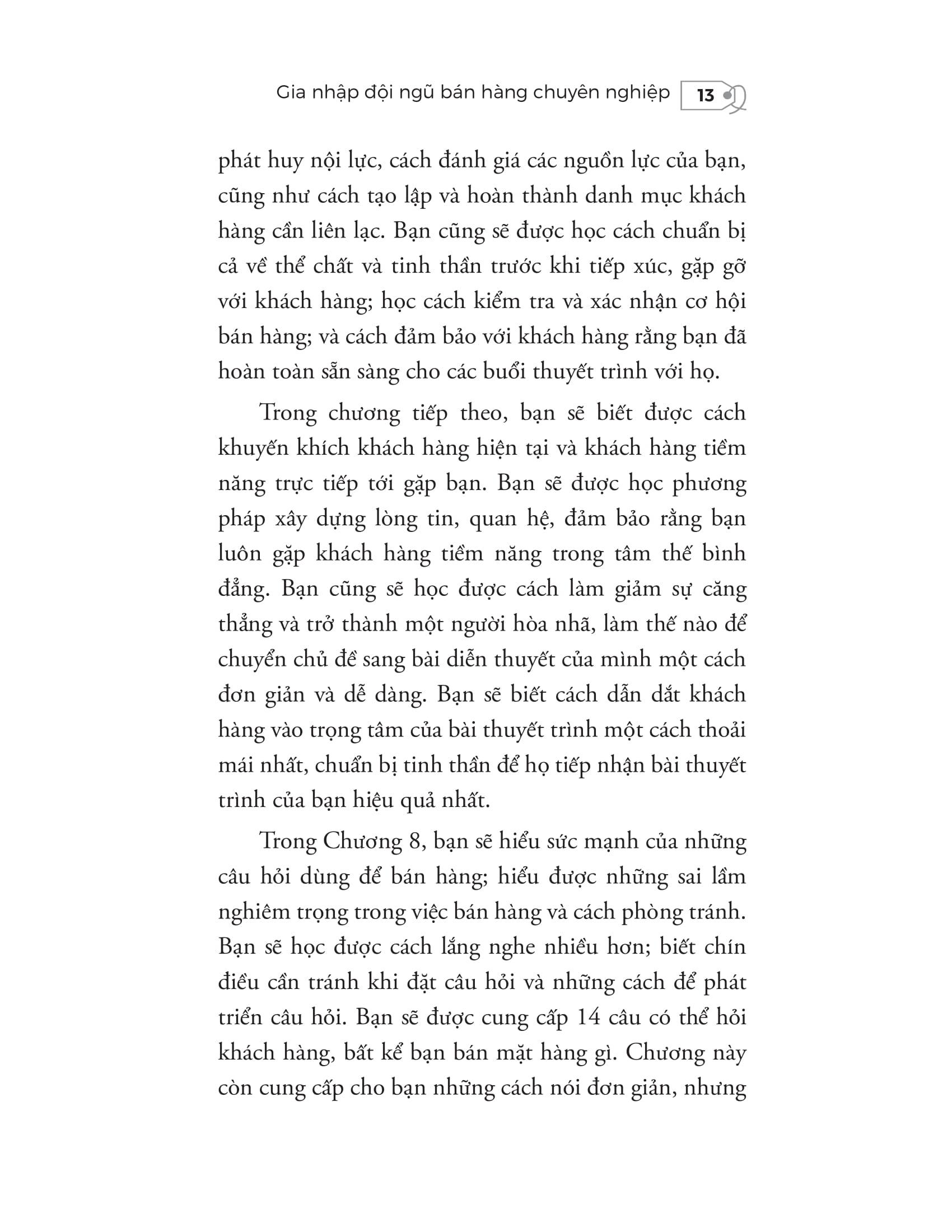 Gia Nhập Đội Ngũ Bán Hàng