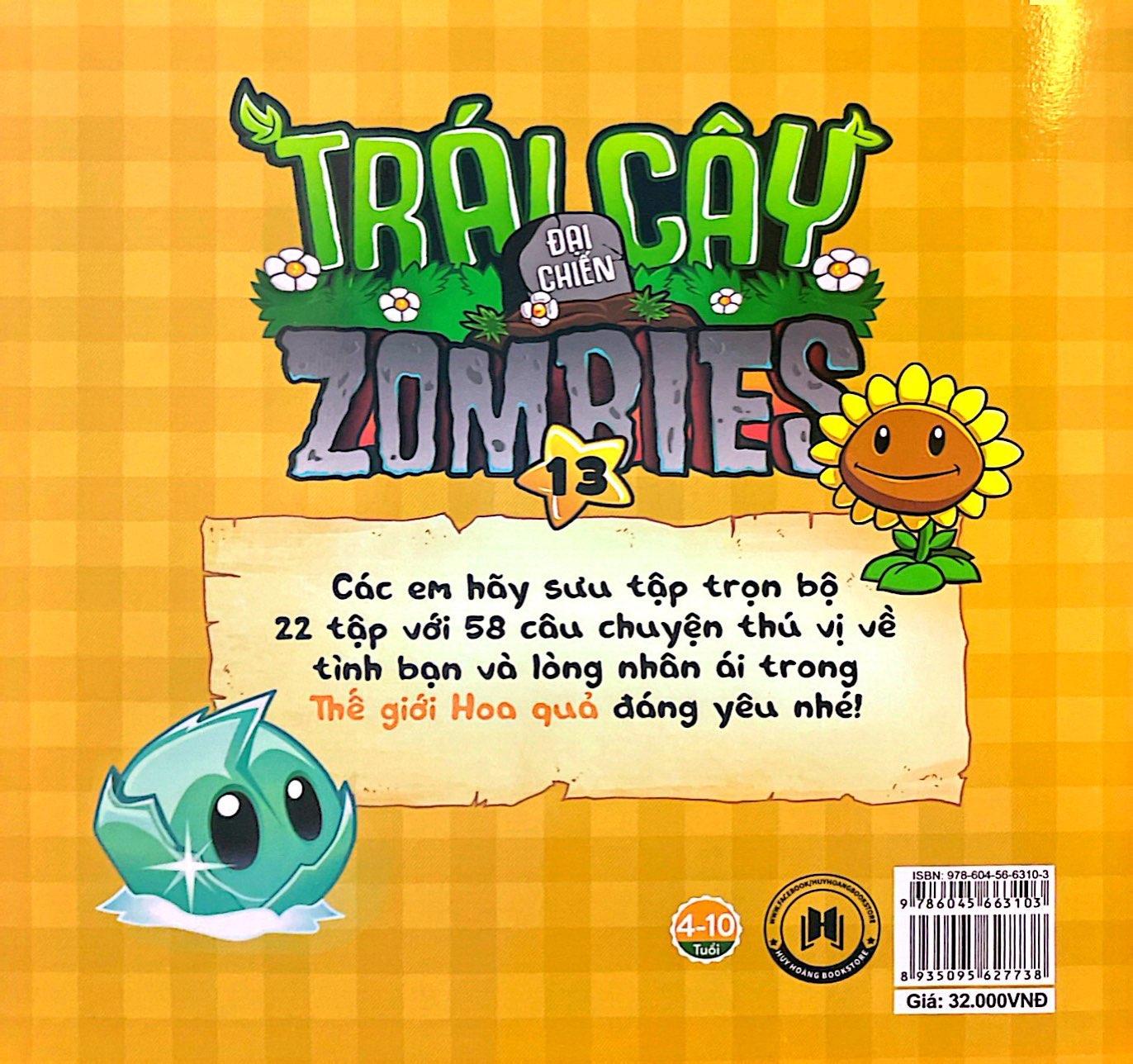 Trái Cây Đại Chiến Zombies - Tập 13: Kim Tự Tháp Huyền Bí (Tái Bản)