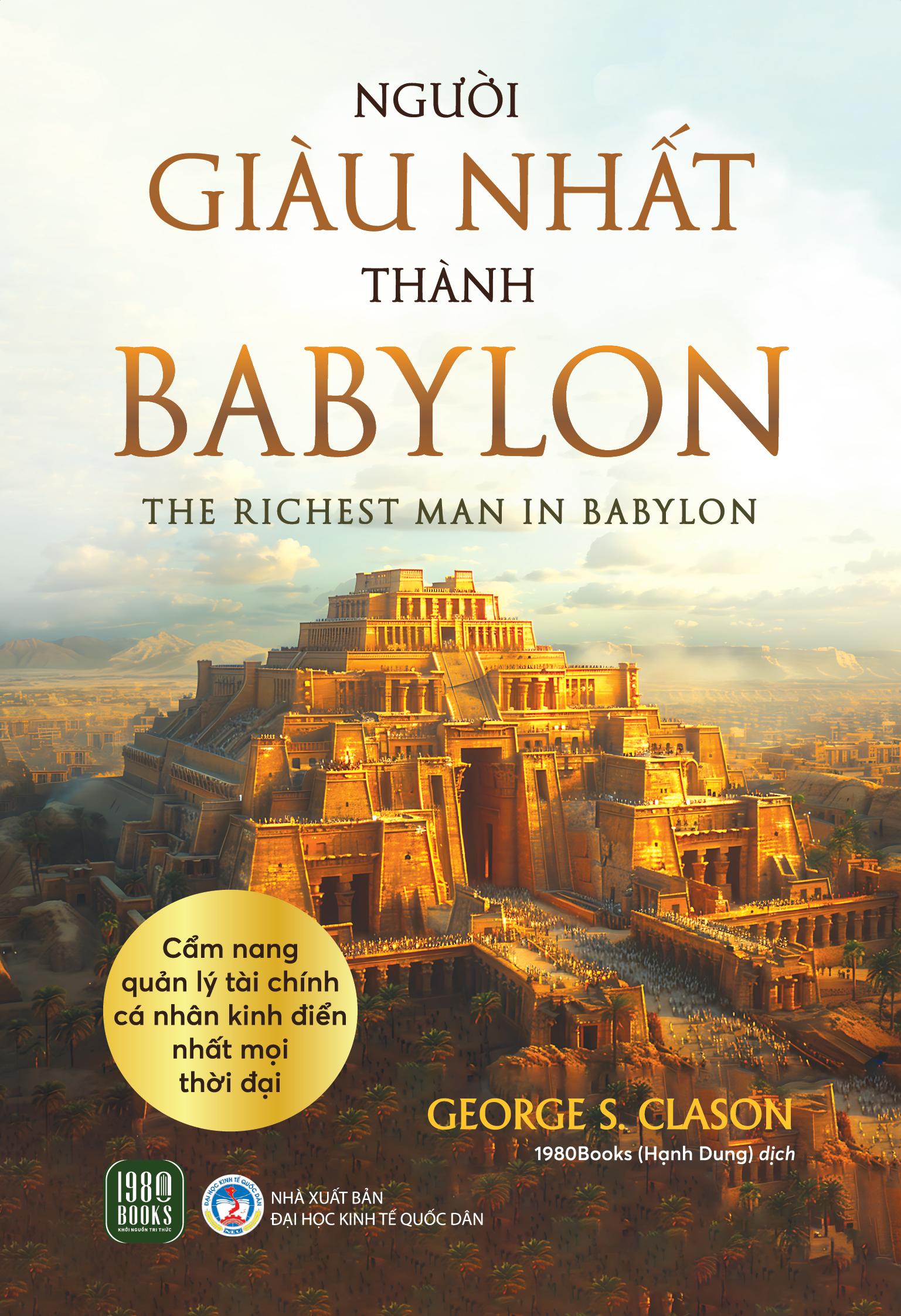 Sách - Người Giàu Nhất Thành Babylon - The Richest Man In Babylon