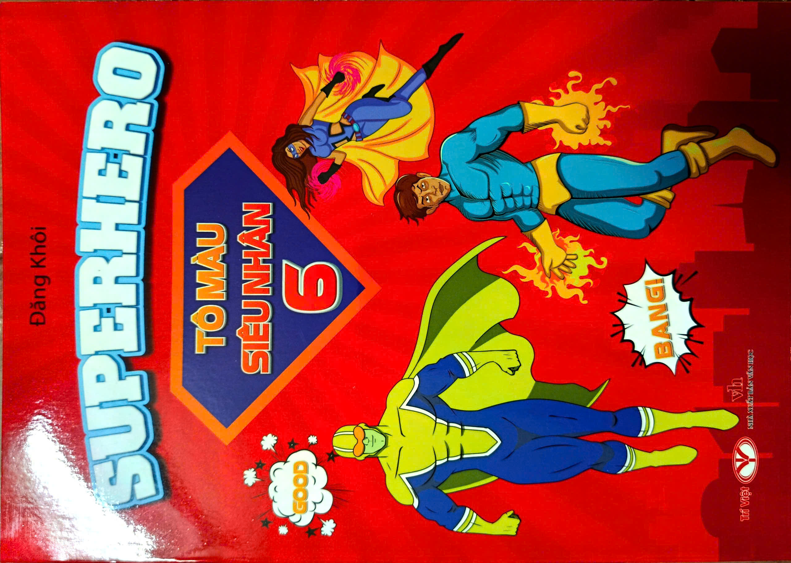 Combo Bộ Superhero - Tô Màu Siêu Nhân (Bộ 6 Cuốn)