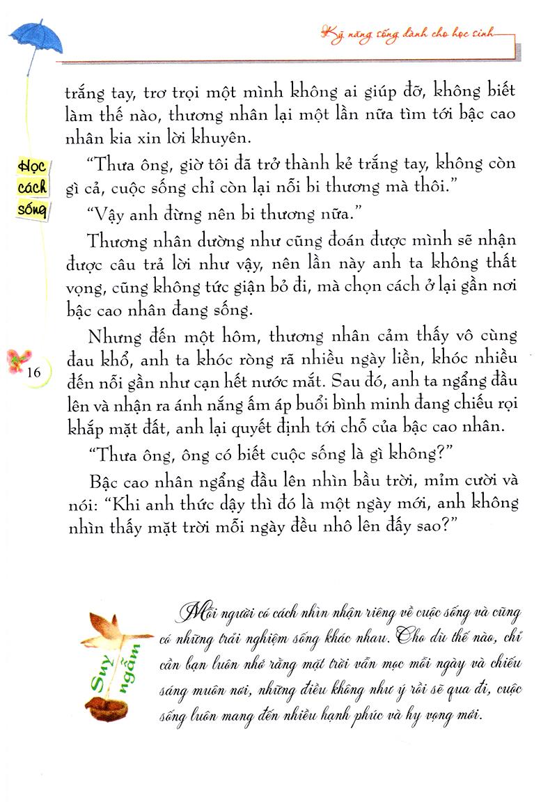 Kỹ Năng Sống Dành Cho Học Sinh - Học Cách Sống (Tái Bản)