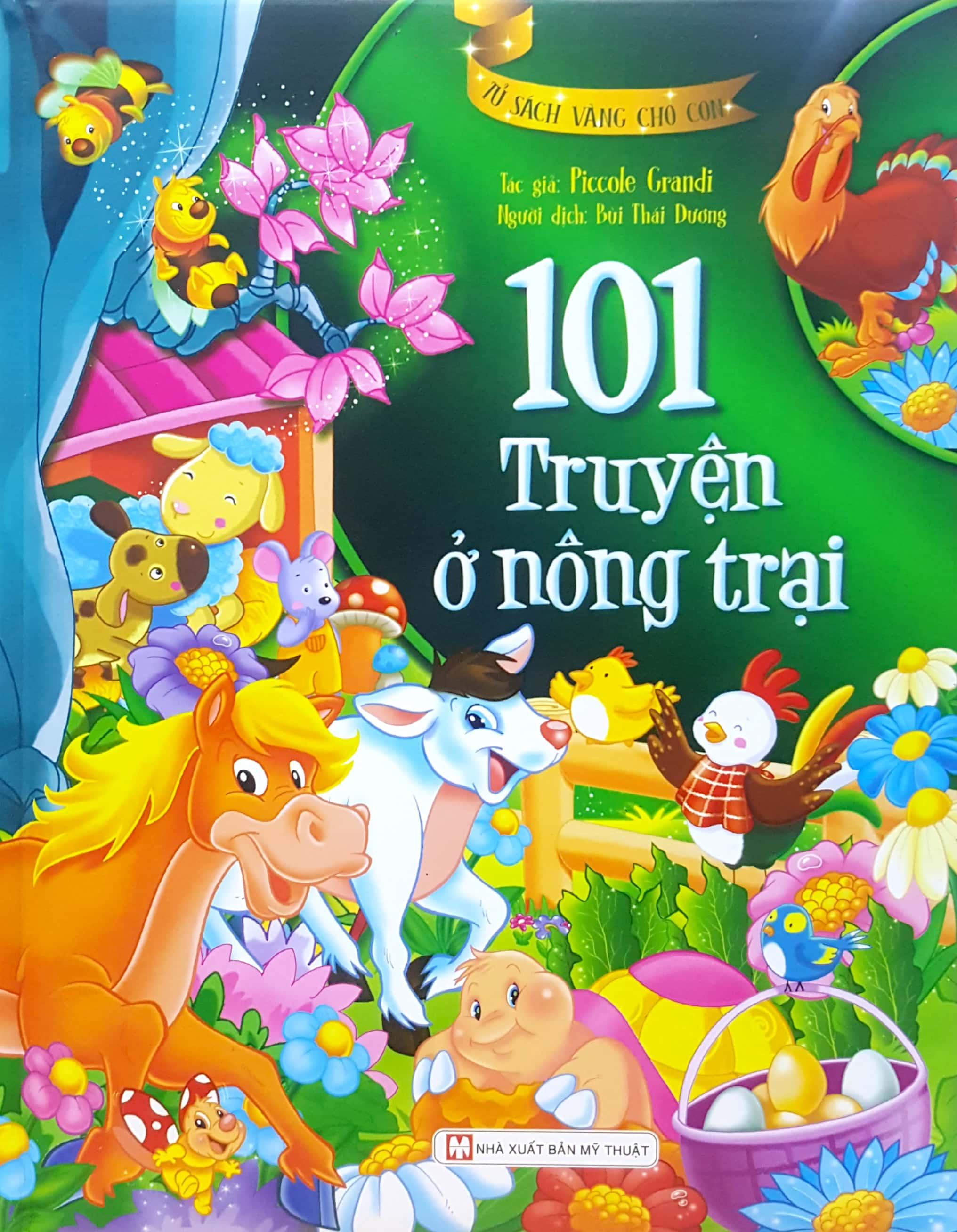 Combo Tủ Sách Vàng Dành Cho Con: 101 Truyện Kể Về Động Vật & Nông Trại (Bộ 02 Tập)